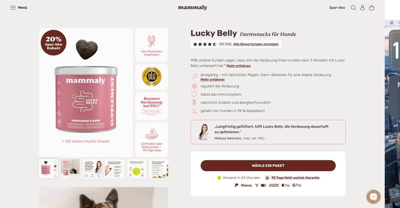 Mammaly Shop Screenshot